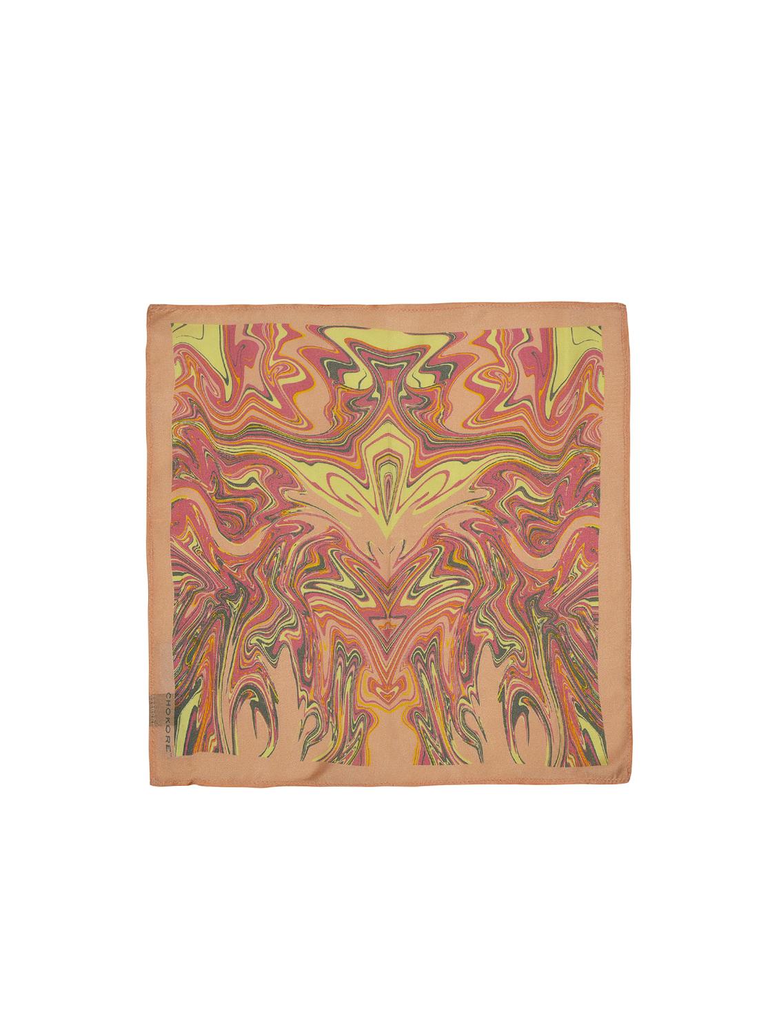 rose pink silk pocketsquare - 15857018 - Zoom Image - 1