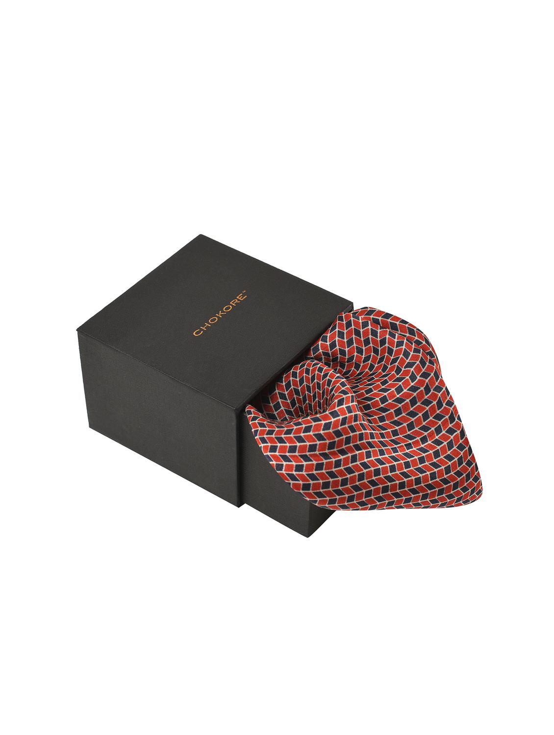 red silk pocketsquare - 15857023 - Zoom Image - 2