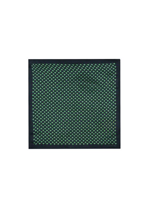 green silk pocketsquare - 15857031 - Standard Image - 1
