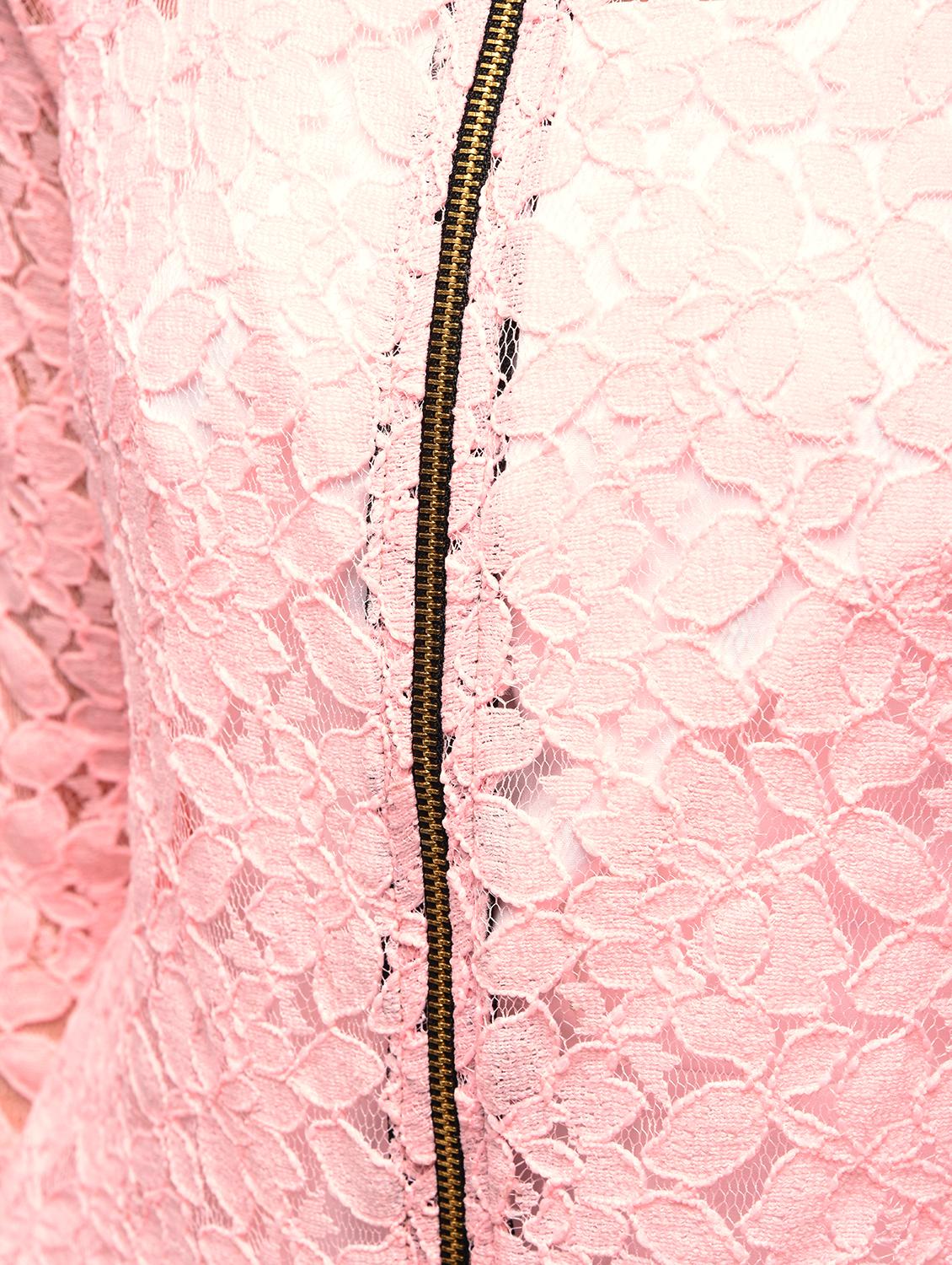 lace zip up front top - 15857057 - Zoom Image - 5