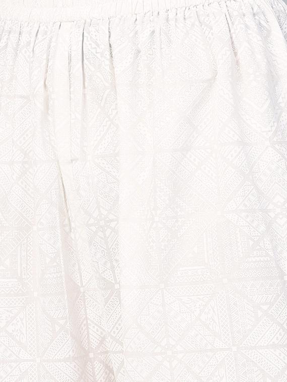 elasticated waist block print palazzo - 15857109 - Zoom Image - 5