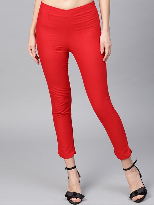 skinny fit flat front trouser - 15857113 - Standard Image - 1