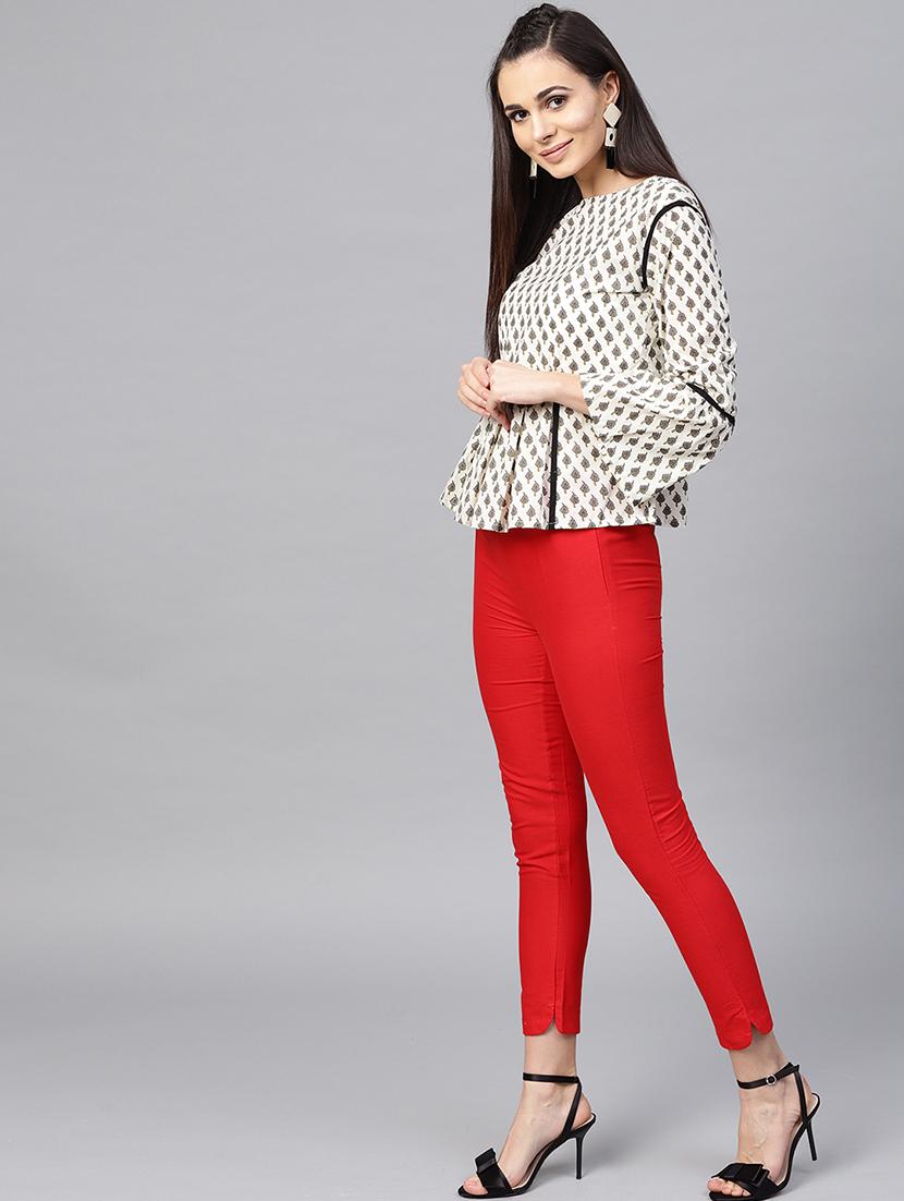 skinny fit flat front trouser - 15857113 - Zoom Image - 4