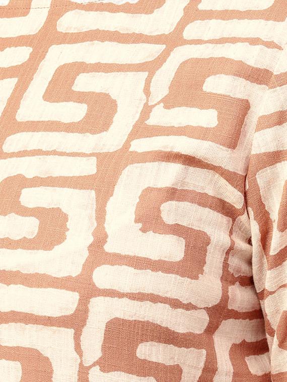 asymmetric printed kurta - 15857122 - Zoom Image - 4