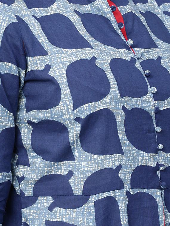 printed anarkali kurta - 15857123 - Zoom Image - 4
