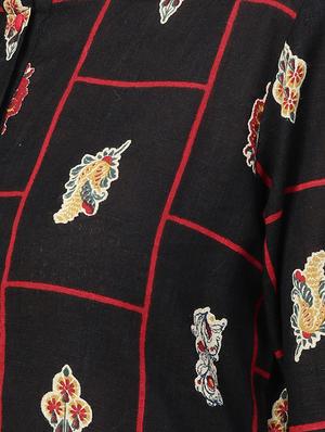 a-line printed kurta - 15857144 - Standard Image - 4