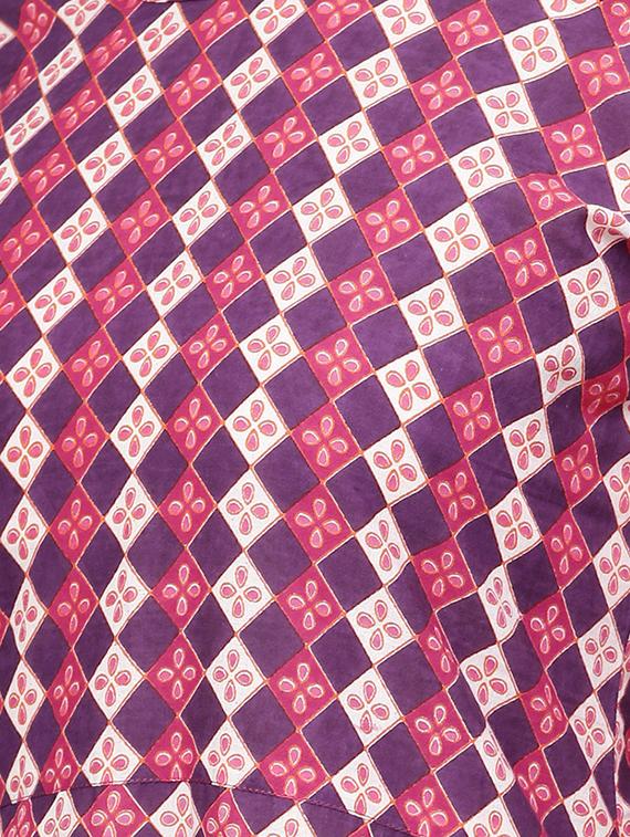 printed a-line kurta - 15857153 - Zoom Image - 4