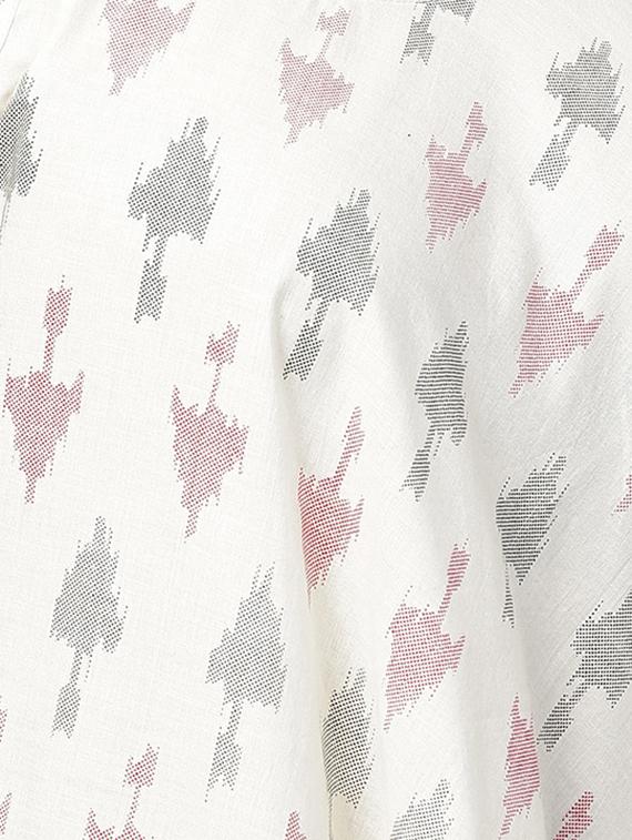 contrast binding a-line dress - 15857168 - Zoom Image - 4