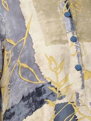 abstract button detail dress - 15857181 - Standard Image - 4
