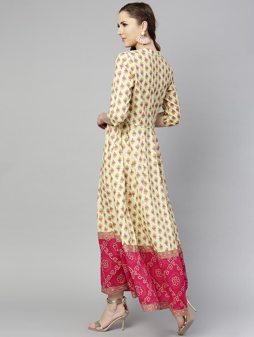 flared printed dress - 15857185 - Zoom Image - 3