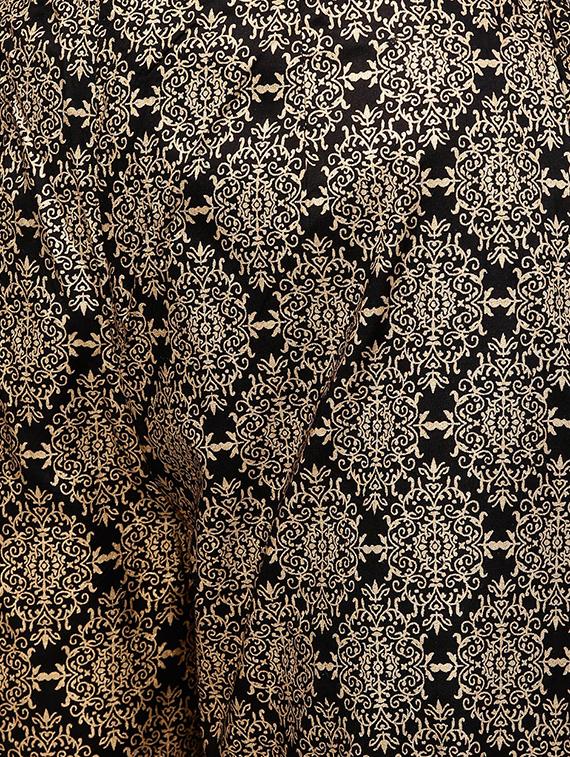 foil printed kurta with palazzo set - 15857237 - Zoom Image - 4