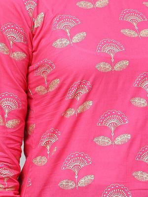 block printed kurta palazzo set - 15857254 - Standard Image - 4