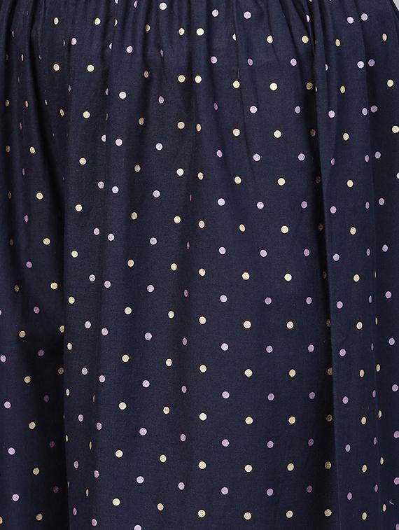 block printed kurta palazzo set - 15857254 - Zoom Image - 5