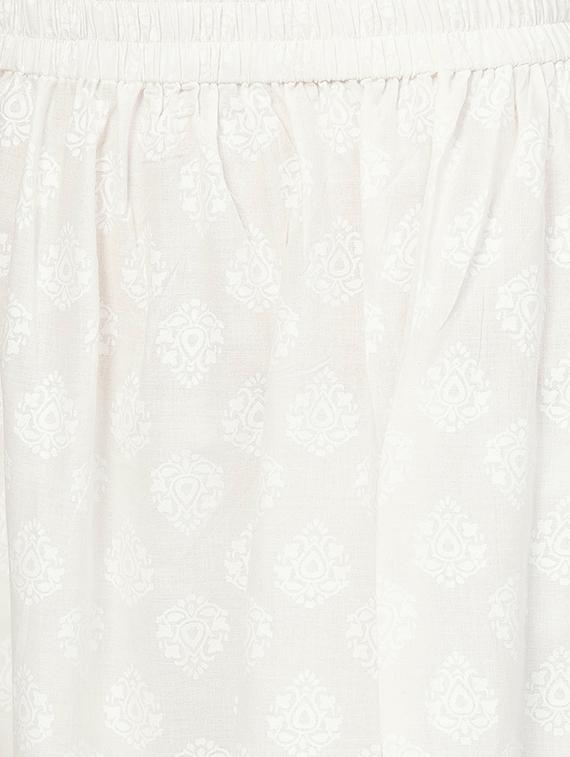printed kurta with palazzo set - 15857264 - Zoom Image - 4