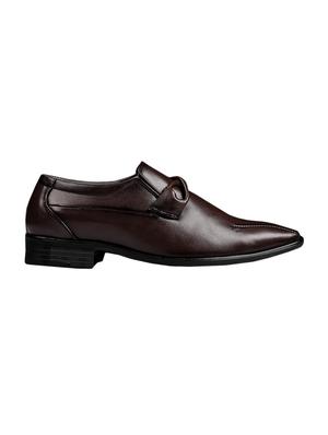 brown slip on formal shoe - 15857313 - Standard Image - 2