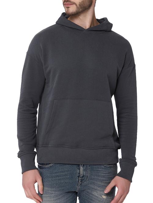grey cotton sweatshirt - 15857342 - Standard Image - 1