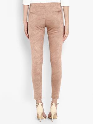 beige abstract print jeggings - 15858325 - Standard Image - 3
