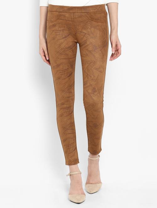 abstract print jeggings - 15858326 - Standard Image - 1