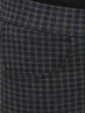 checkered pocket detail jeggings - 15858332 - Standard Image - 5
