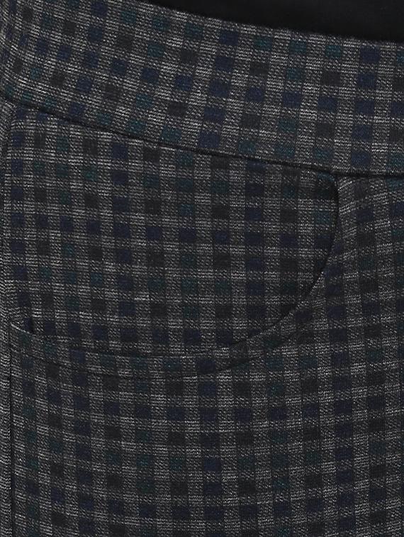 checkered pocket detail jeggings - 15858332 - Zoom Image - 5