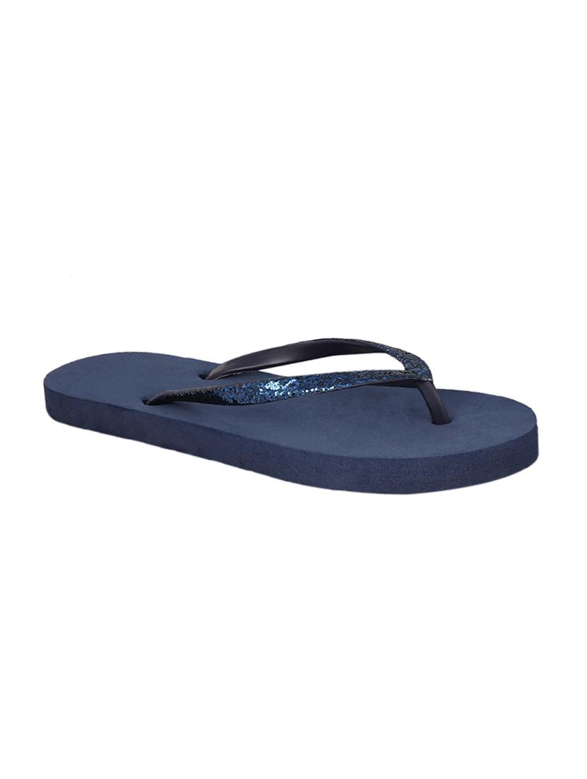 blue toe separator flip flops - 15858651 - Zoom Image - 2