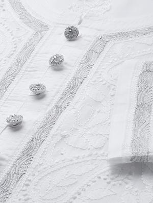 chikankari straight kurta - 15858687 - Standard Image - 5
