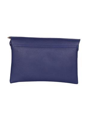 blue leatherette (pu) regular sling bag - 15858699 - Standard Image - 2