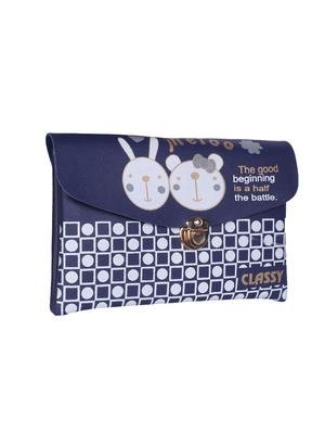 blue leatherette (pu) regular sling bag - 15858699 - Standard Image - 4