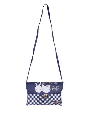 blue leatherette (pu) regular sling bag - 15858699 - Standard Image - 5
