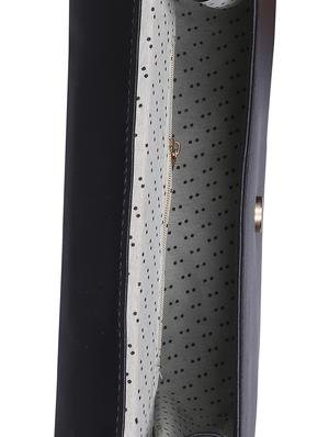 black leatherette (pu) regular sling bag - 15858712 - Standard Image - 3