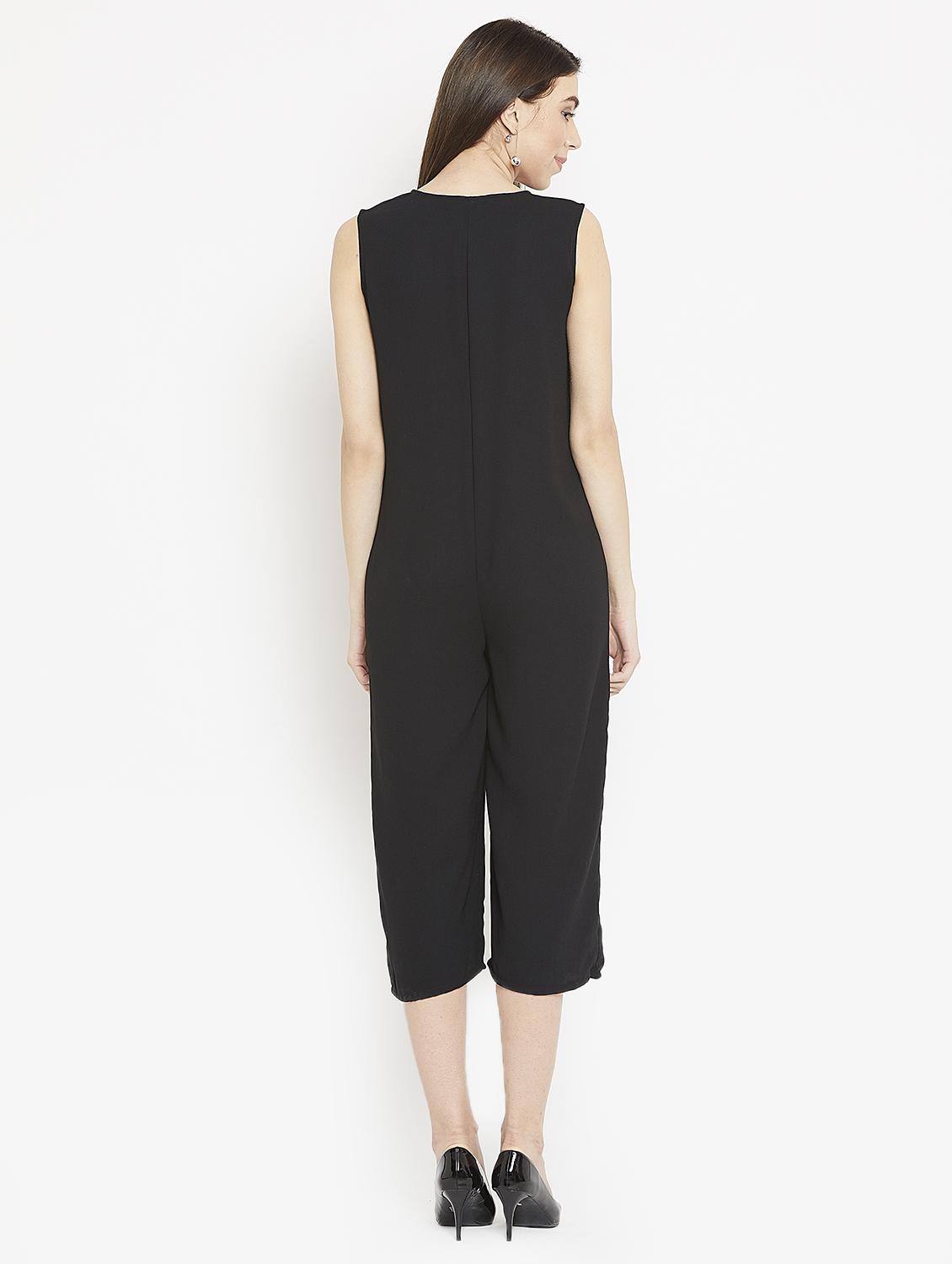 button detail 3/4 jumpsuit - 15860894 - Zoom Image - 3