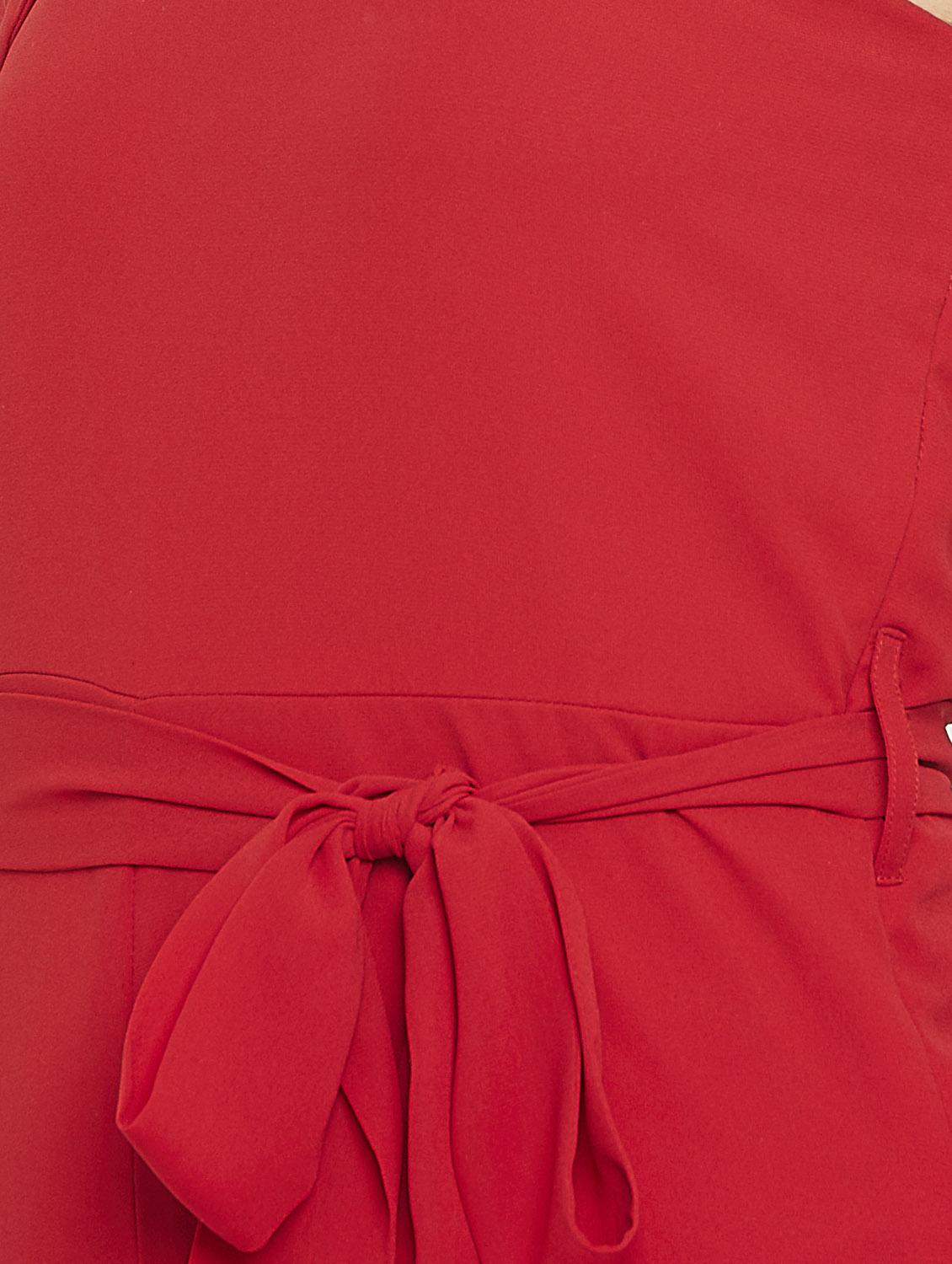single shoulder wide leg jumpsuit - 15860895 - Zoom Image - 4