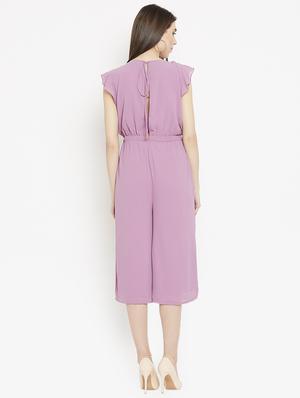 tie-knot back wide leg jumpsuit - 15860898 - Standard Image - 2