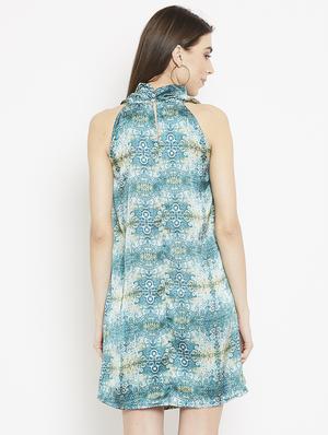cowl neck a-line dress - 15860941 - Standard Image - 3