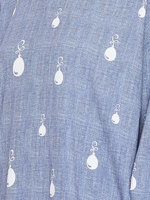 balloon print shift dress - 15860943 - Standard Image - 4