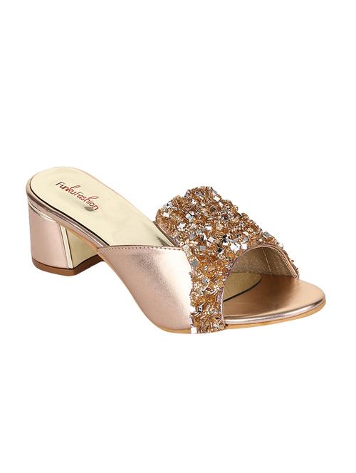 pink slip on sandals - 15861413 - Standard Image - 1