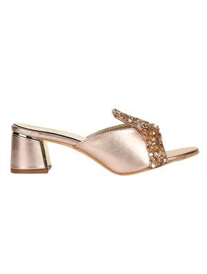 pink slip on sandals - 15861413 - Standard Image - 2