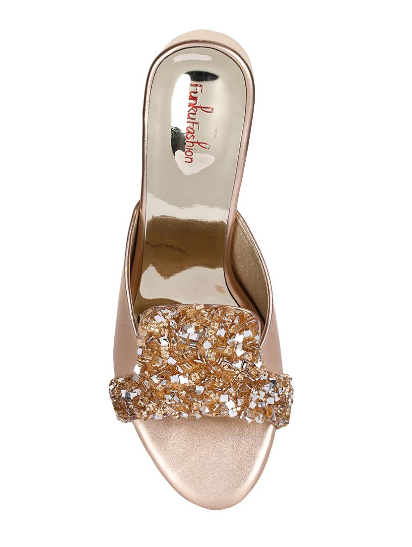 pink slip on sandals - 15861413 - Zoom Image - 4