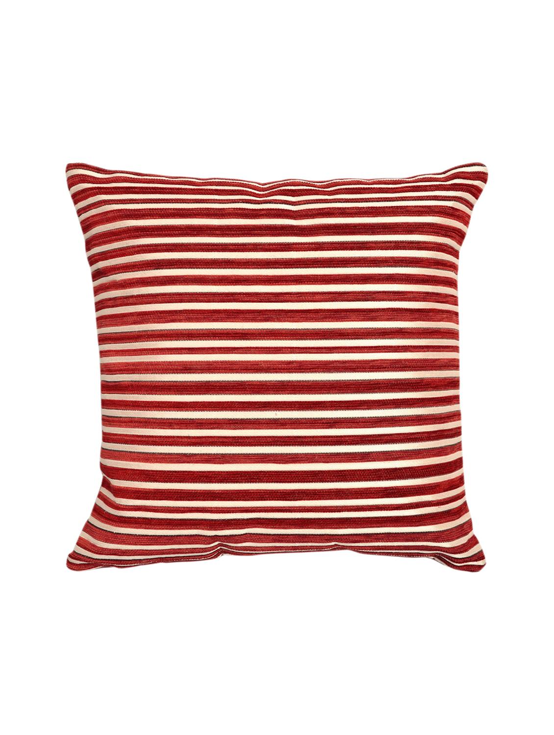 saral home soft viscose chenille cushion cover (set of 2 pc, 40x40 cm) - 15862039 - Zoom Image - 2