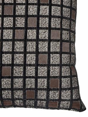 saral home soft viscose chenille cushion cover (set of 2 pc, 40x40 cm) - 15862041 - Standard Image - 4
