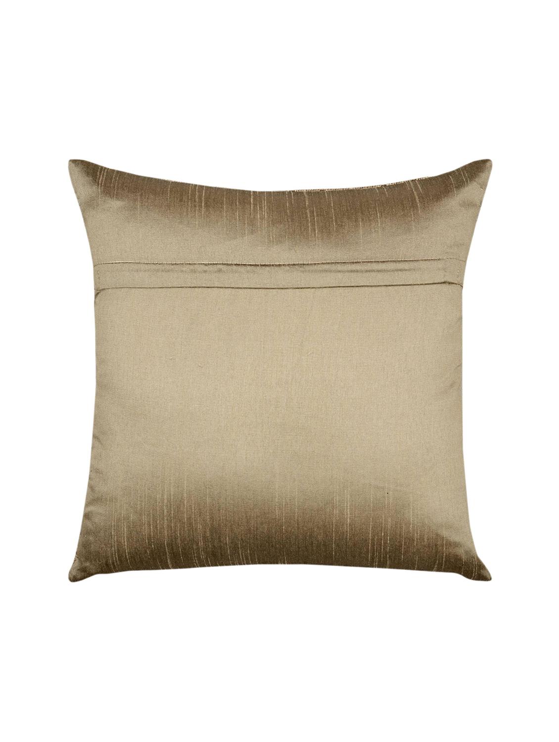 saral home soft viscose chenille cushion cover (set of 2 pc, 40x40 cm) - 15862042 - Zoom Image - 3