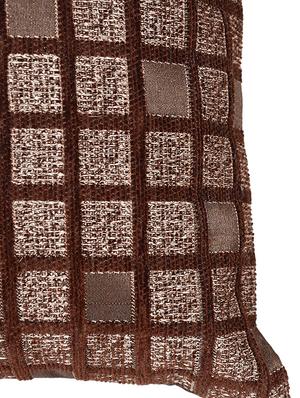 saral home soft viscose chenille cushion cover (set of 2 pc, 40x40 cm) - 15862044 - Standard Image - 4
