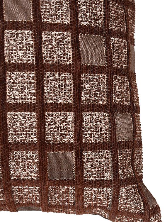 saral home soft viscose chenille cushion cover (set of 2 pc, 40x40 cm) - 15862044 - Zoom Image - 4
