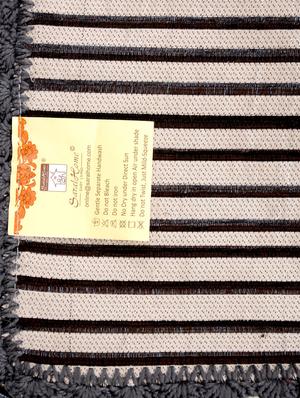 saral home soft decorative viscose chenille throw- 140x210 cm, grey - 15862045 - Standard Image - 5