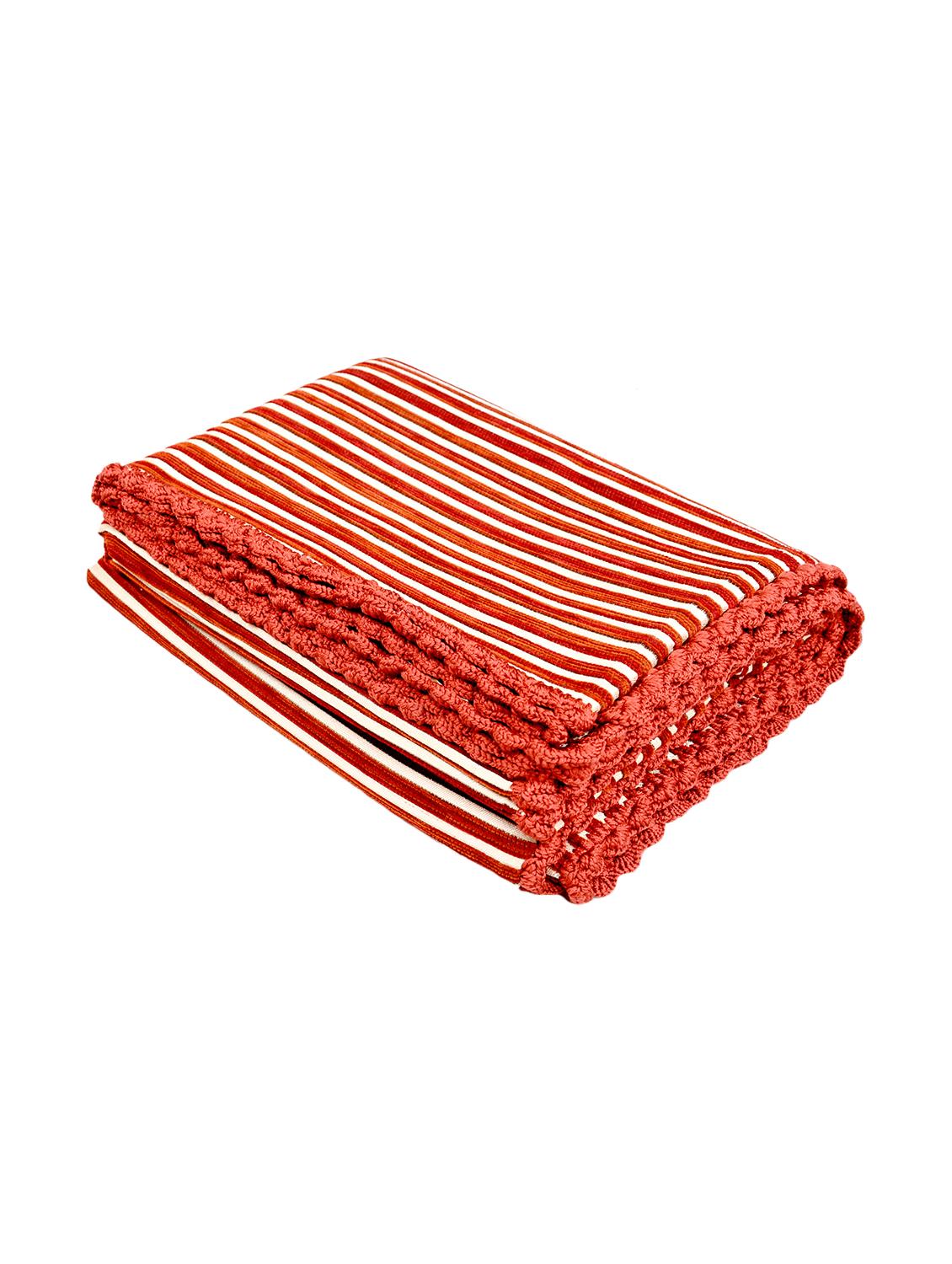 saral home soft decorative viscose chenille throw- 140x210 cm - 15862047 - Zoom Image - 2