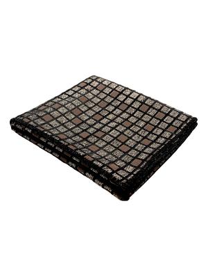 saral home soft decorative viscose chenille throw- 140x210 cm, grey - 15862048 - Standard Image - 3