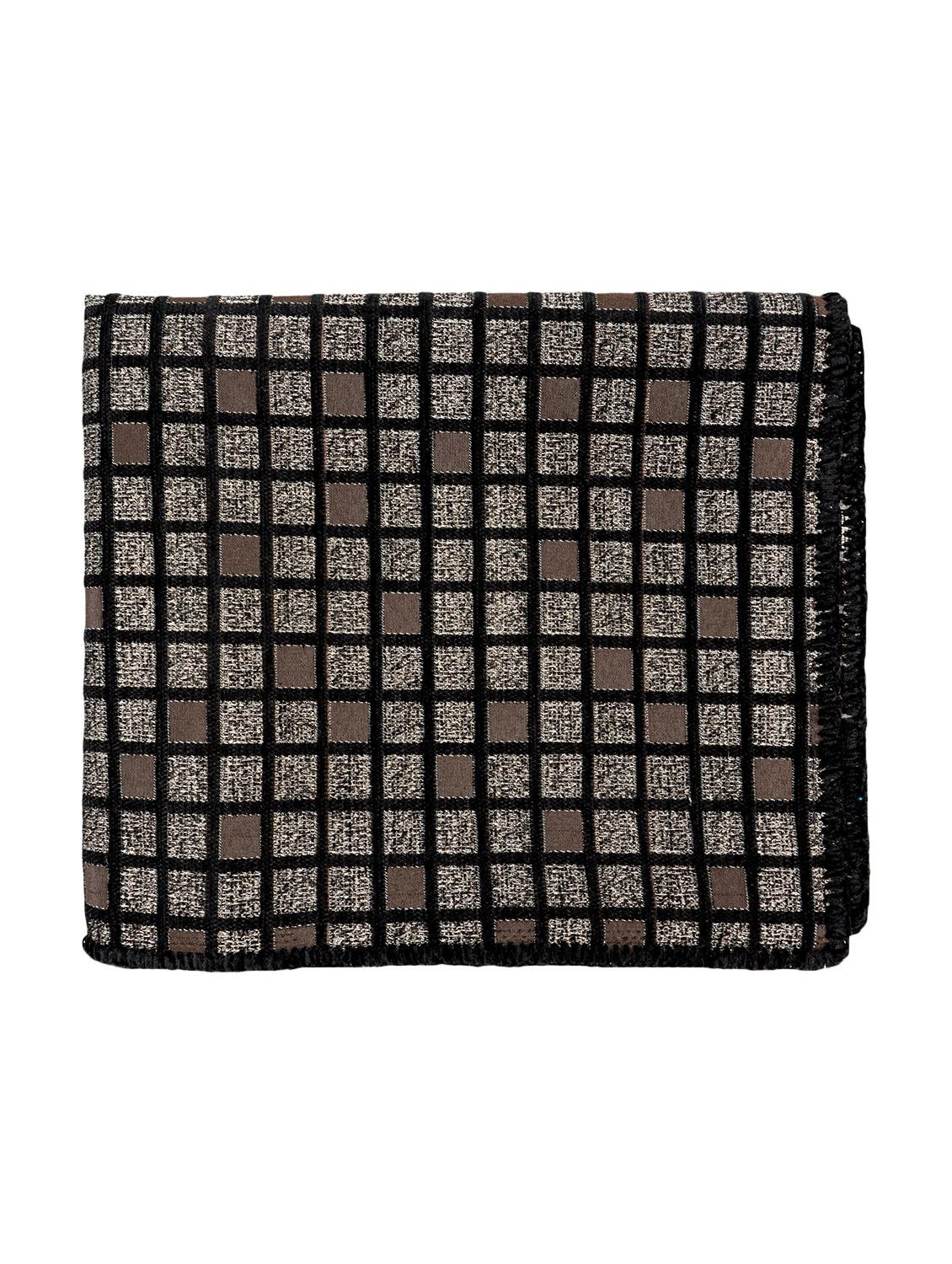 saral home soft decorative viscose chenille throw- 140x210 cm, grey - 15862048 - Zoom Image - 2