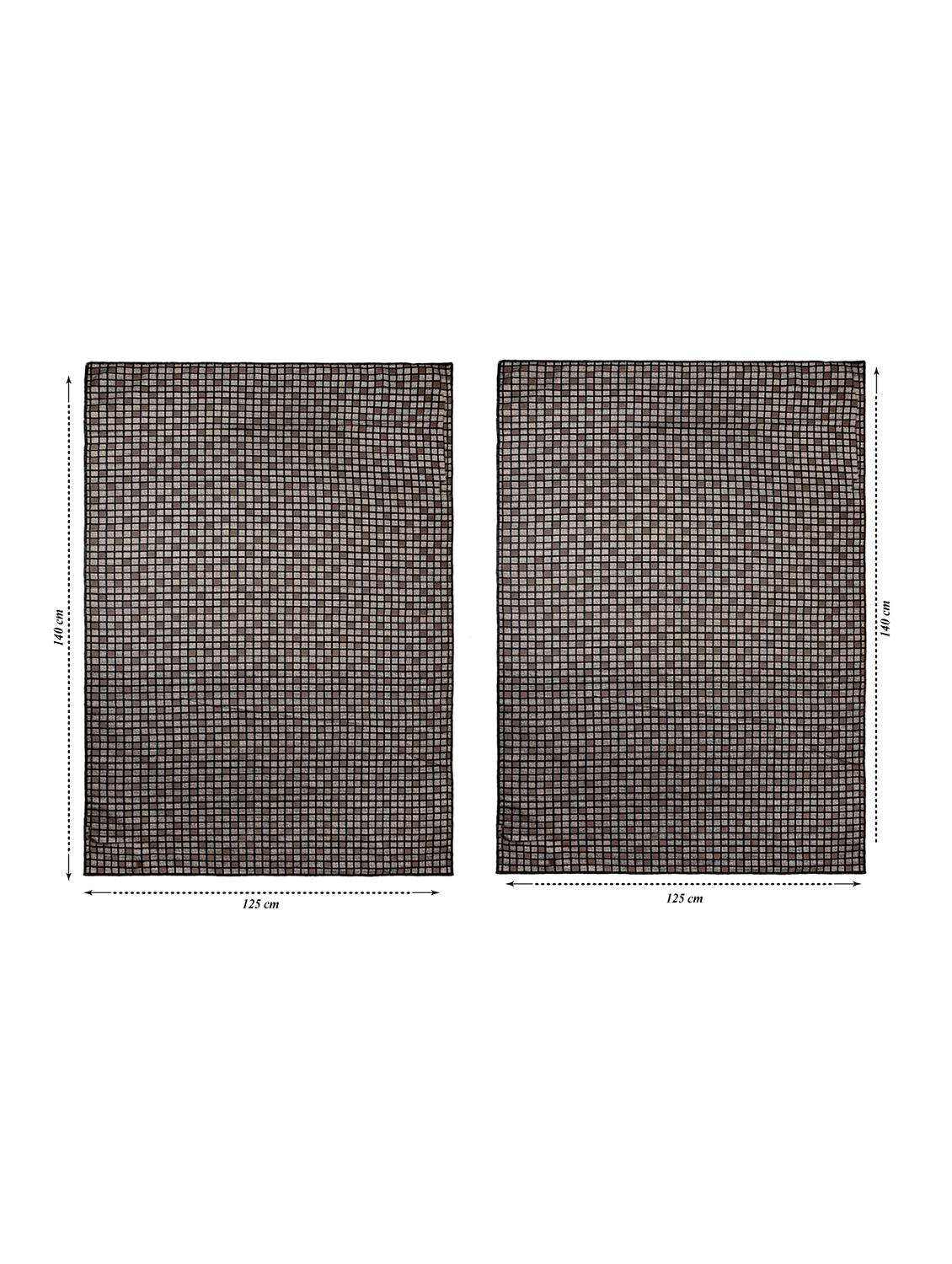 saral home soft decorative viscose chenille throw- 140x210 cm, grey - 15862048 - Zoom Image - 5