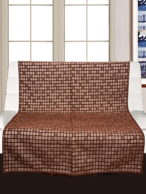 saral home soft decorative viscose chenille throw- 140x210 cm - 15862051 - Standard Image - 1