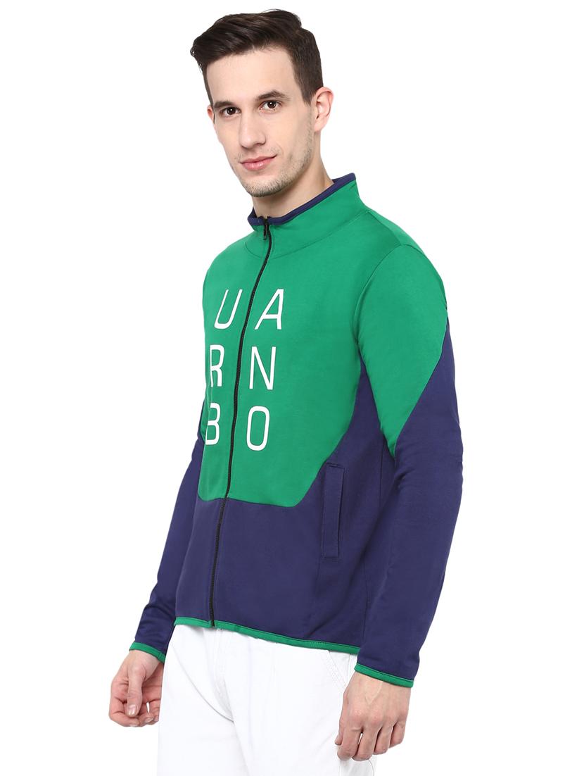 green cotton sweatshirt - 15862121 - Zoom Image - 2